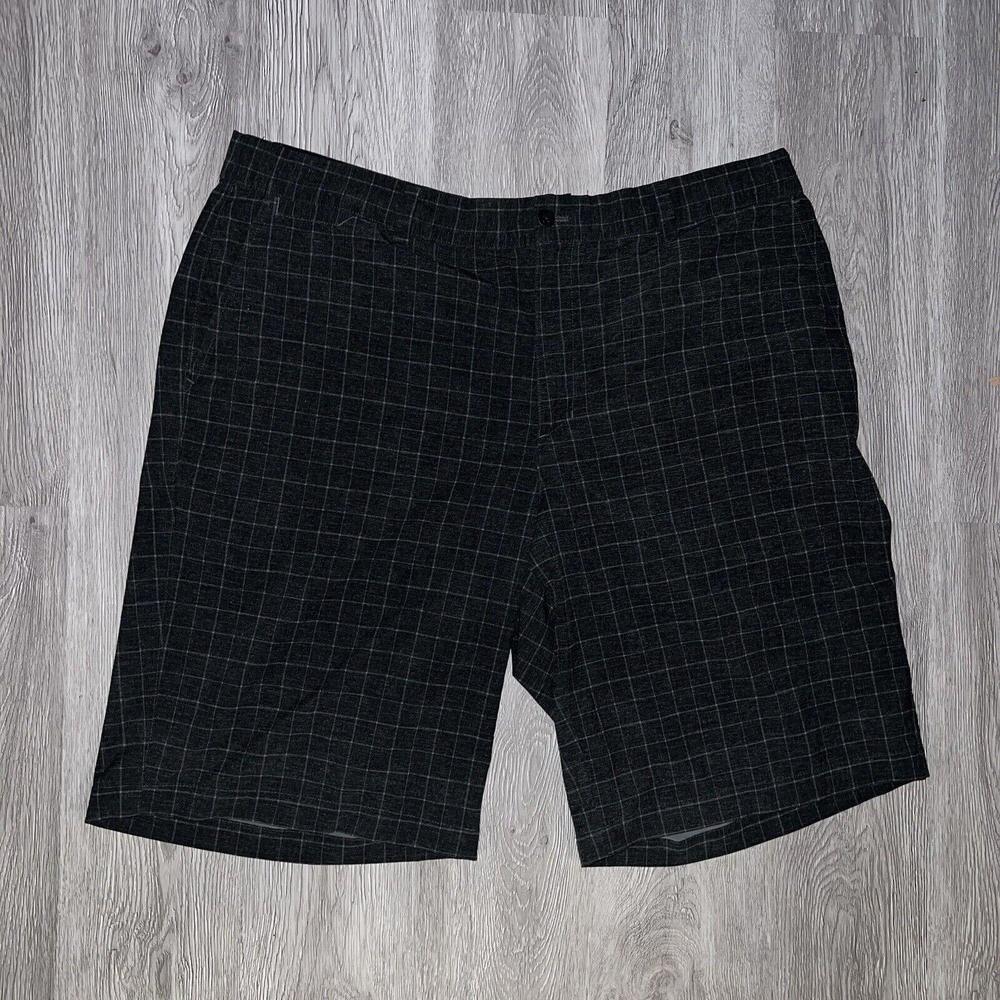 Nike Mens Tour Performance Golf Shorts Size 38 Black  Dri-Fit Flat Front Classic